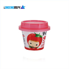 custom Injection IML plastic jelly cup
